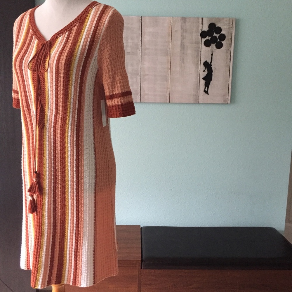 Free People crochet dress